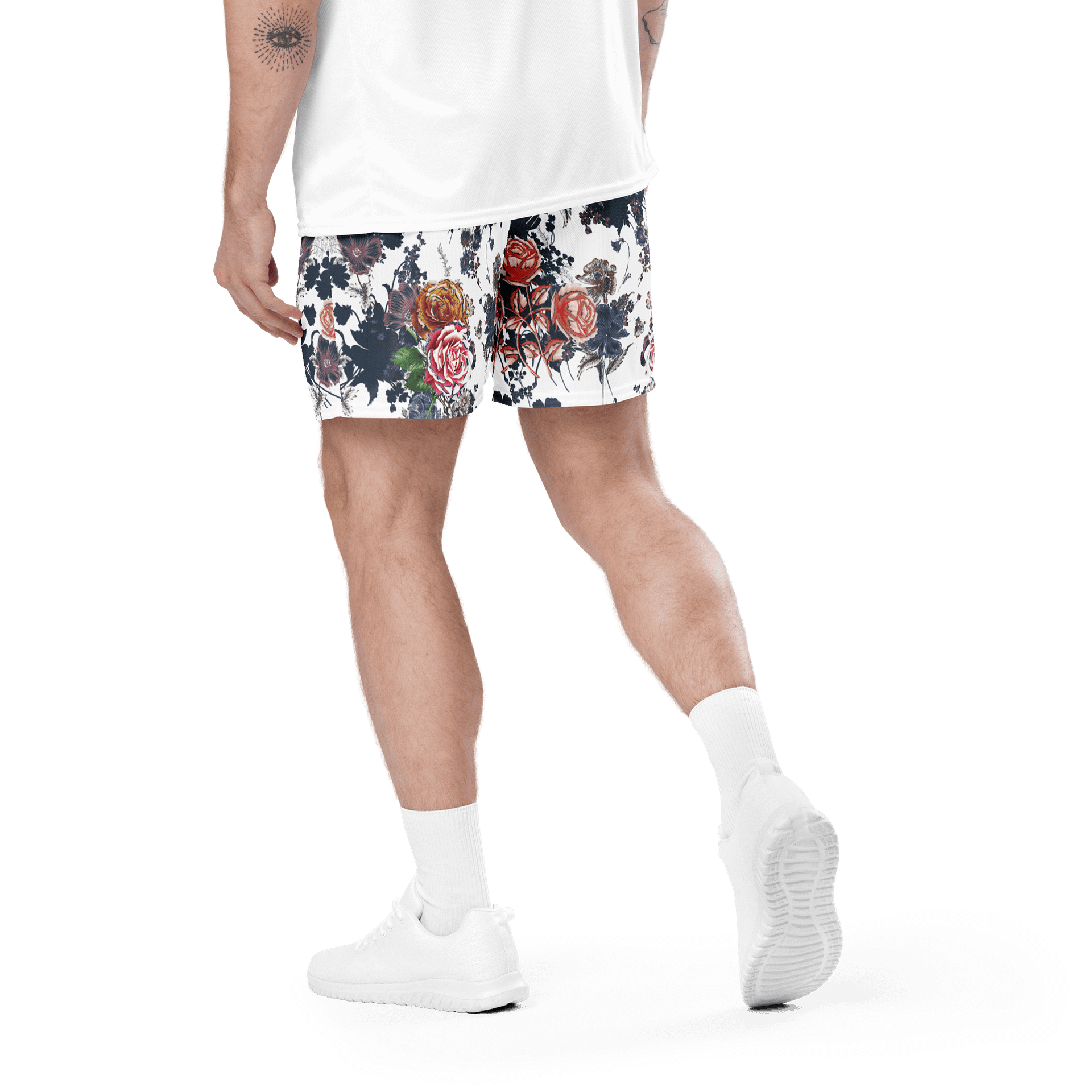 Fresh Feeling | Recycled Unisex Mesh Shorts product image (4)