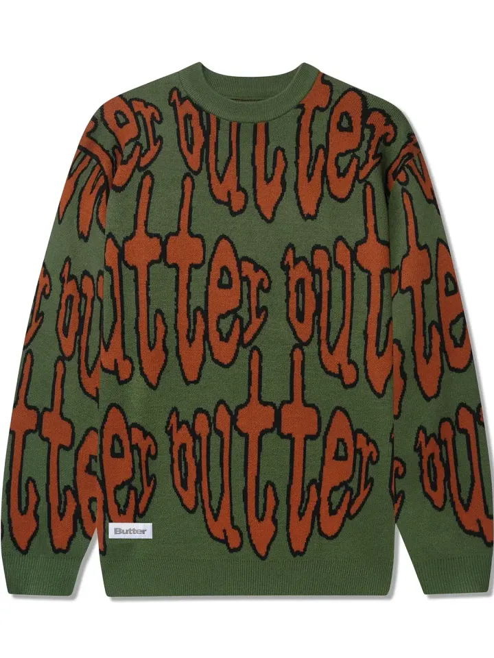 Frenzy Knit Sweater, Fatigue product image (1)
