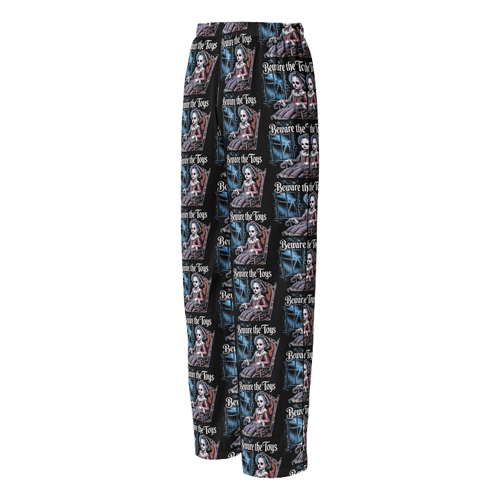 Midnight Veil Designs Gothic 'Beware the Toys' All-Over Print Women's Pyjama Pants product image (2)