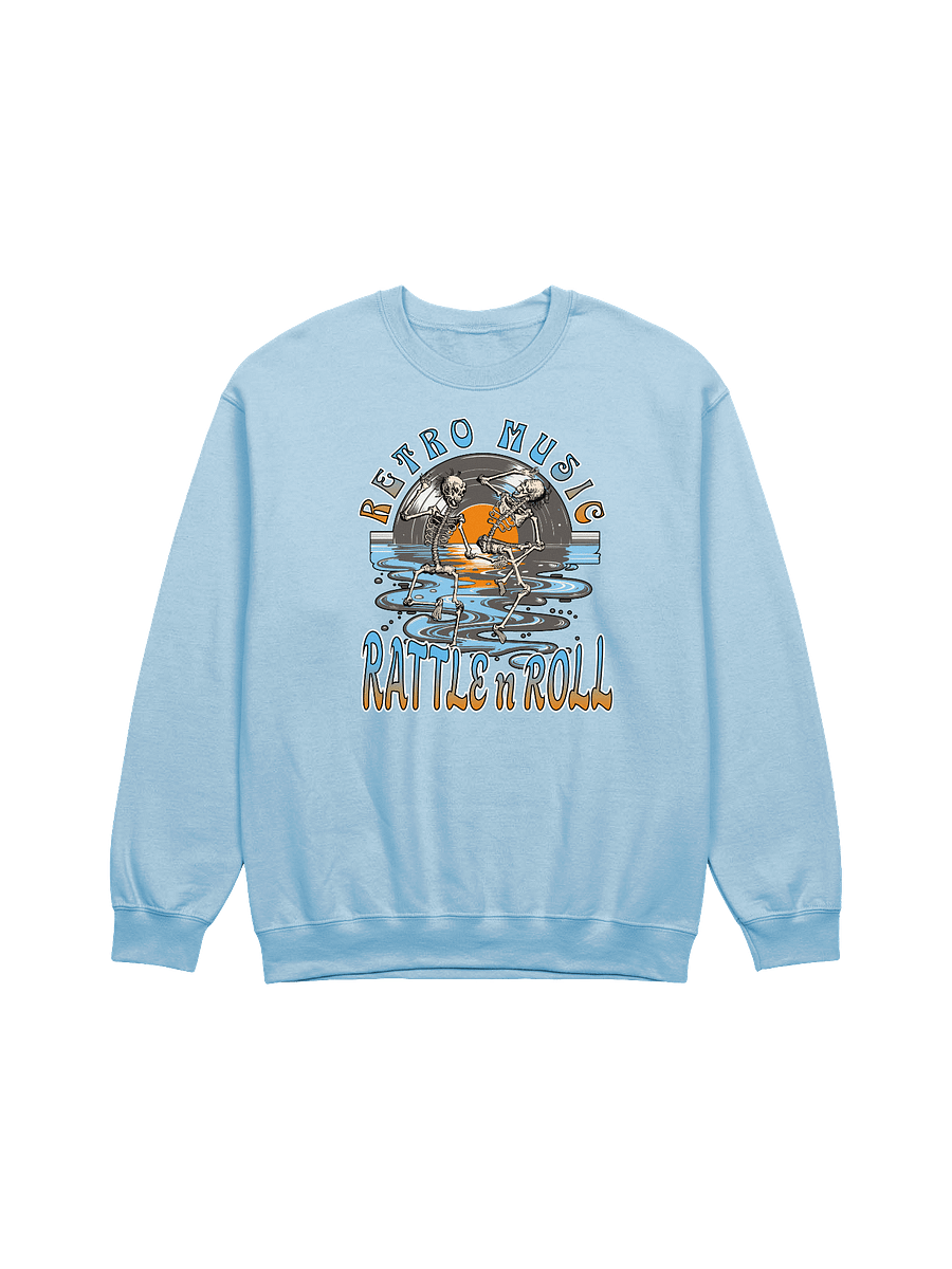 Retro Music Rattle n Roll Skeleton Dance Sweatshirt product image (1)