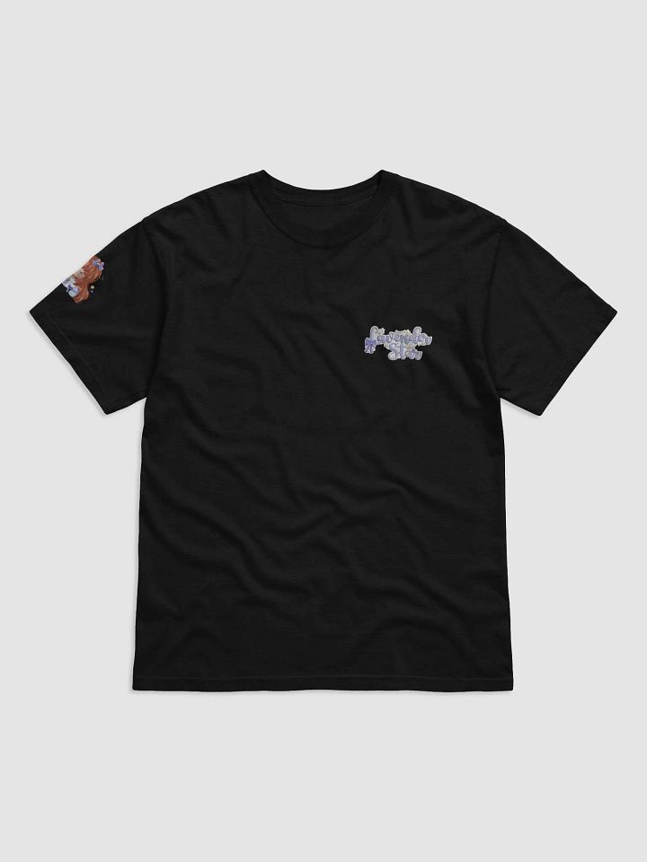 Lavender Star T-Shirt in Black product image (1)