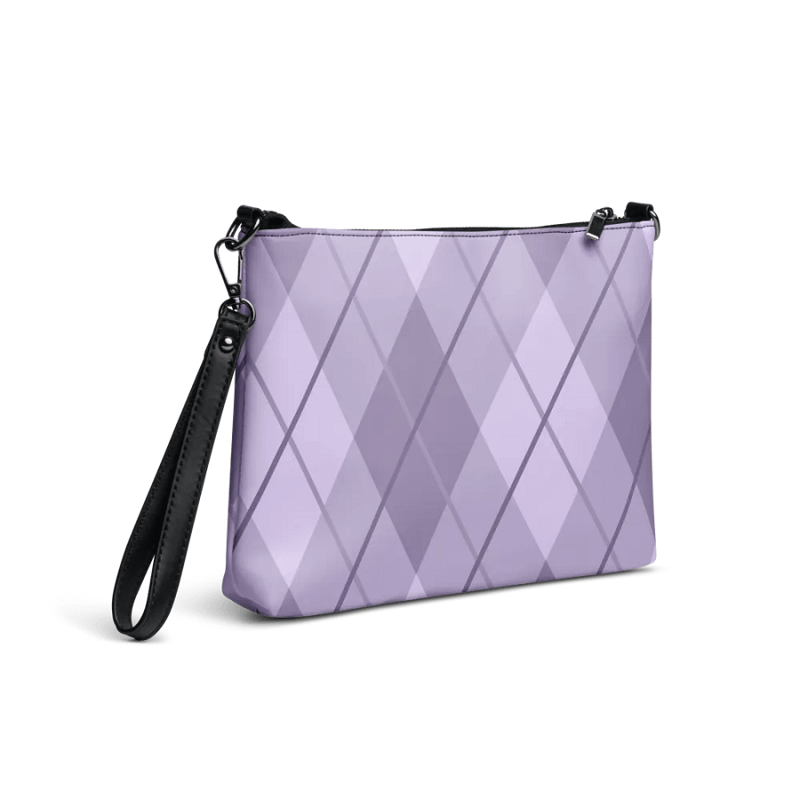 Lilac Argyle Crossbody Bag product image (5)