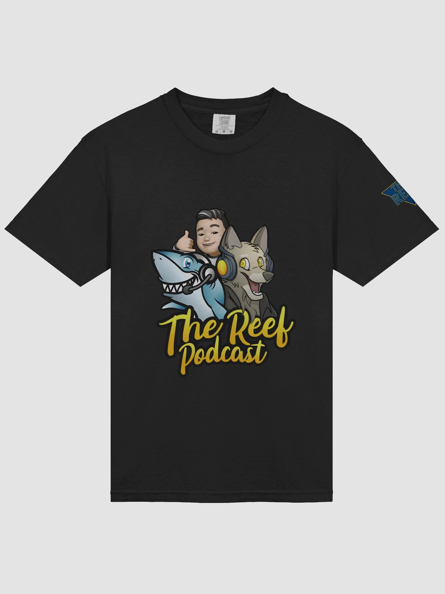 Reef Podcast Cartoon Logo T-Shirt product image (3)
