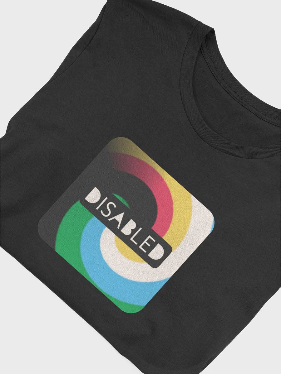 circular disabled t-shirt product image (5)