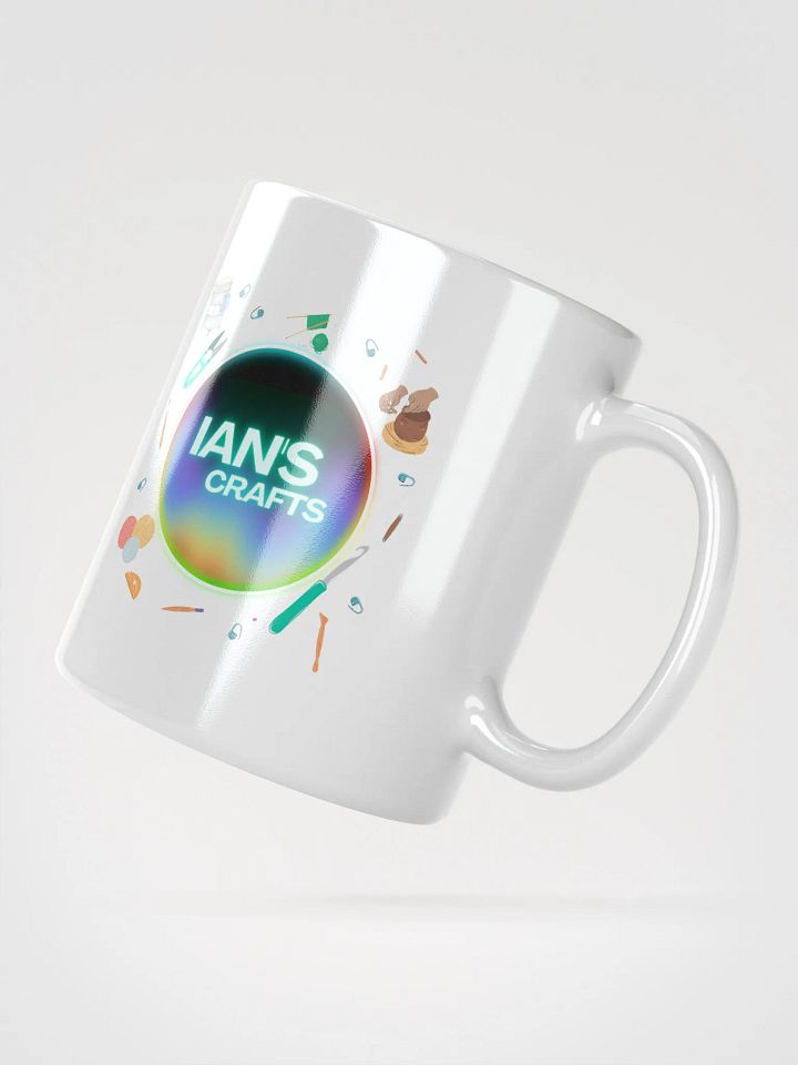 IansCrafts White Glossy Mug product image (5)