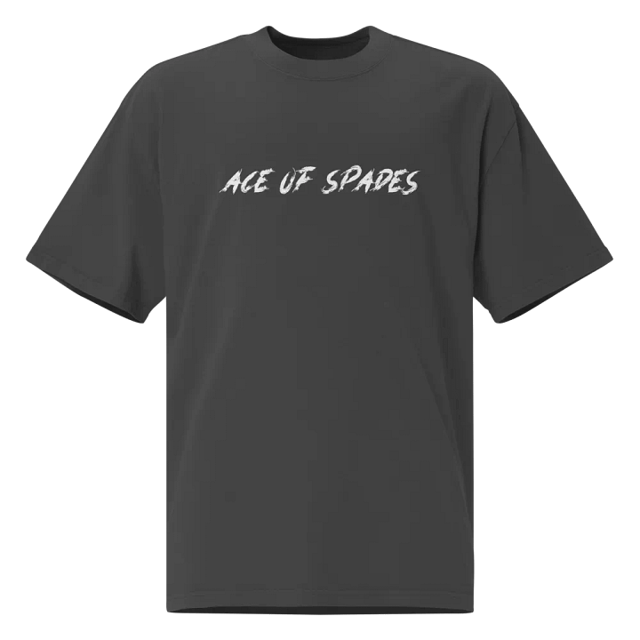ACE OF SPADES ♠️ oversized tee product image (1)