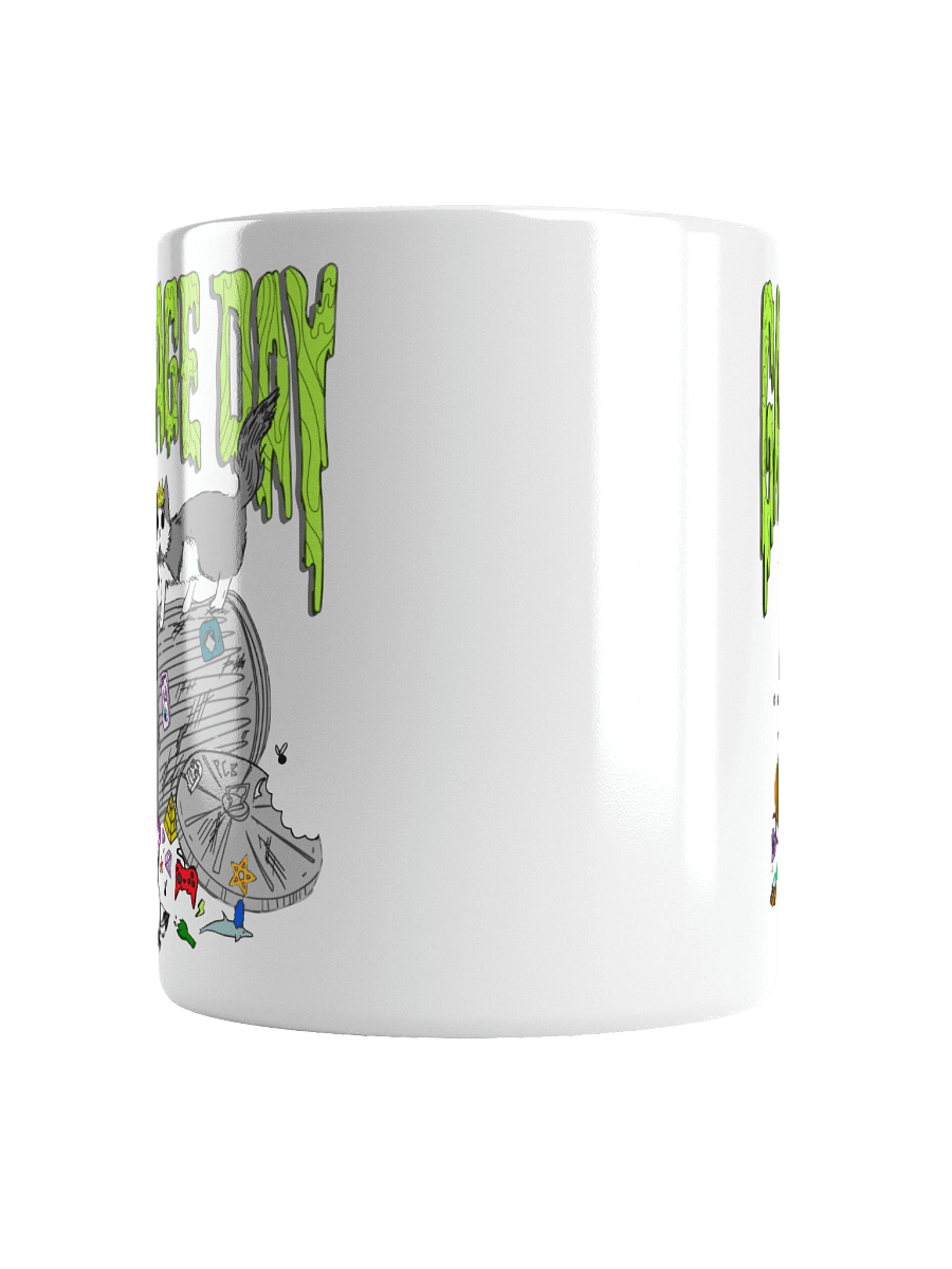 garbage day mug (white) product image (6)