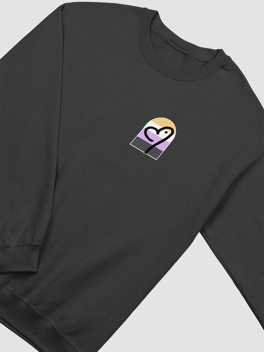 Non-Binary Flag - Pride Logo Sweatshirt product image (1)