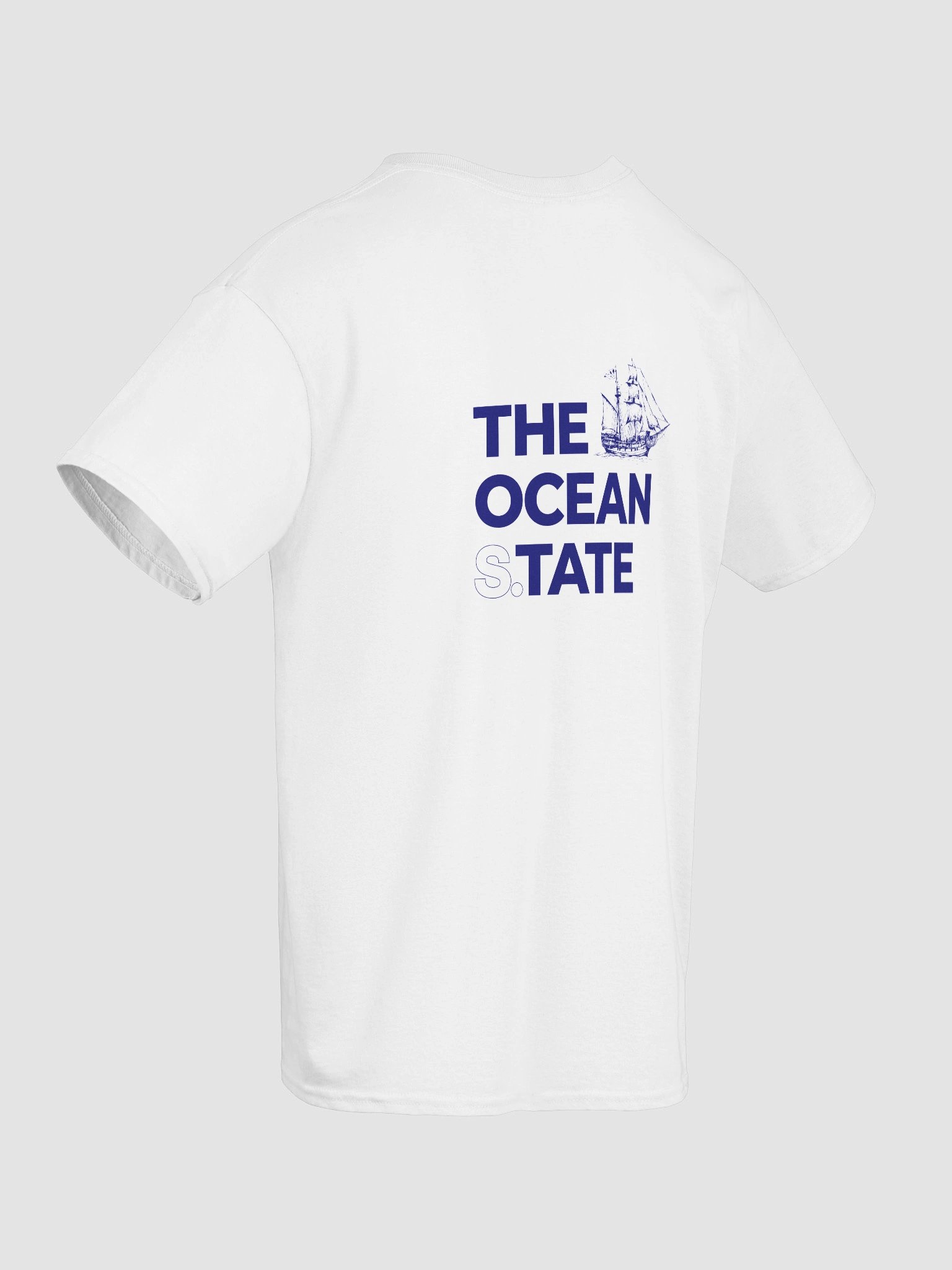 SERHANT. Rhode Island Ship White T-Shirt product image (4)