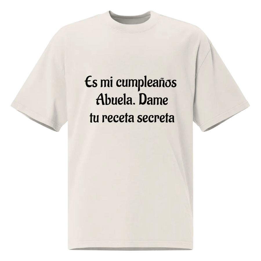 Camiseta Es Mi Cumpleaños, Abuela! Comparte Tu Receta Secreta product image (1)