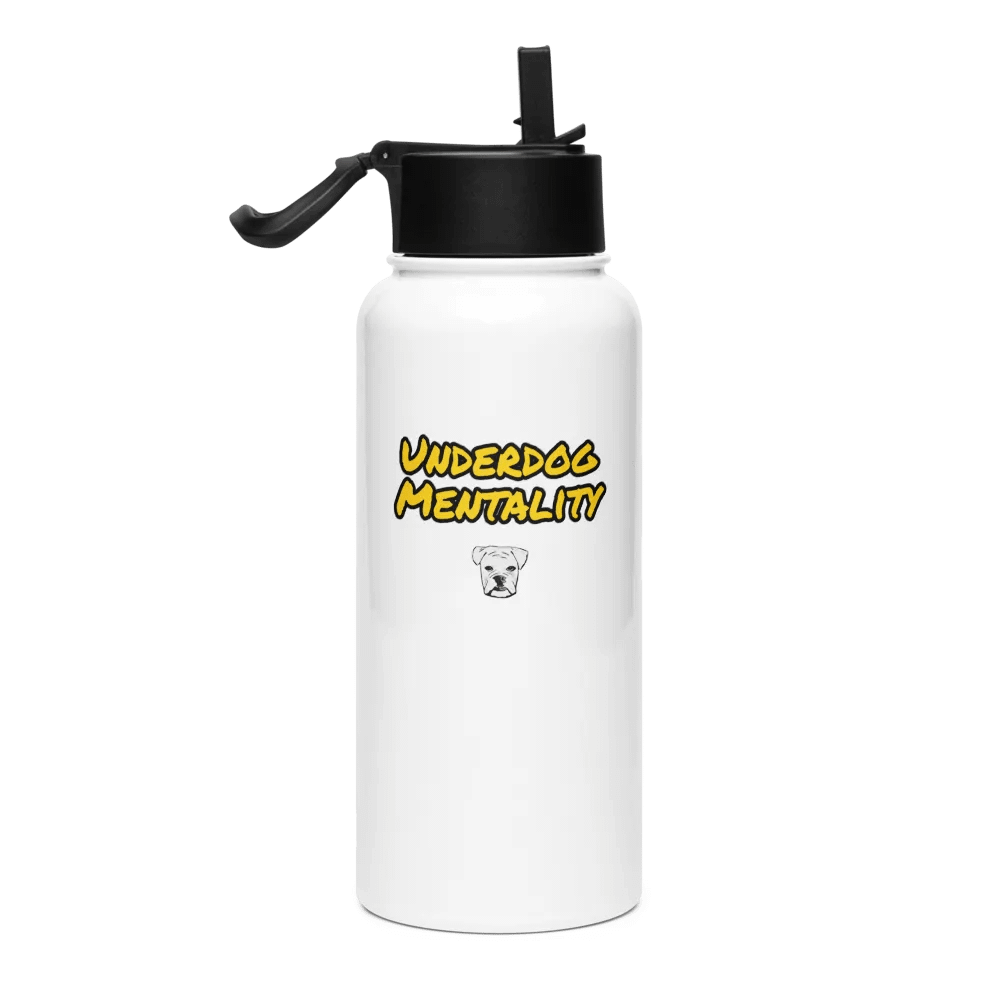 Underdog Mentality Stainless Steel Water Bottle product image (1)
