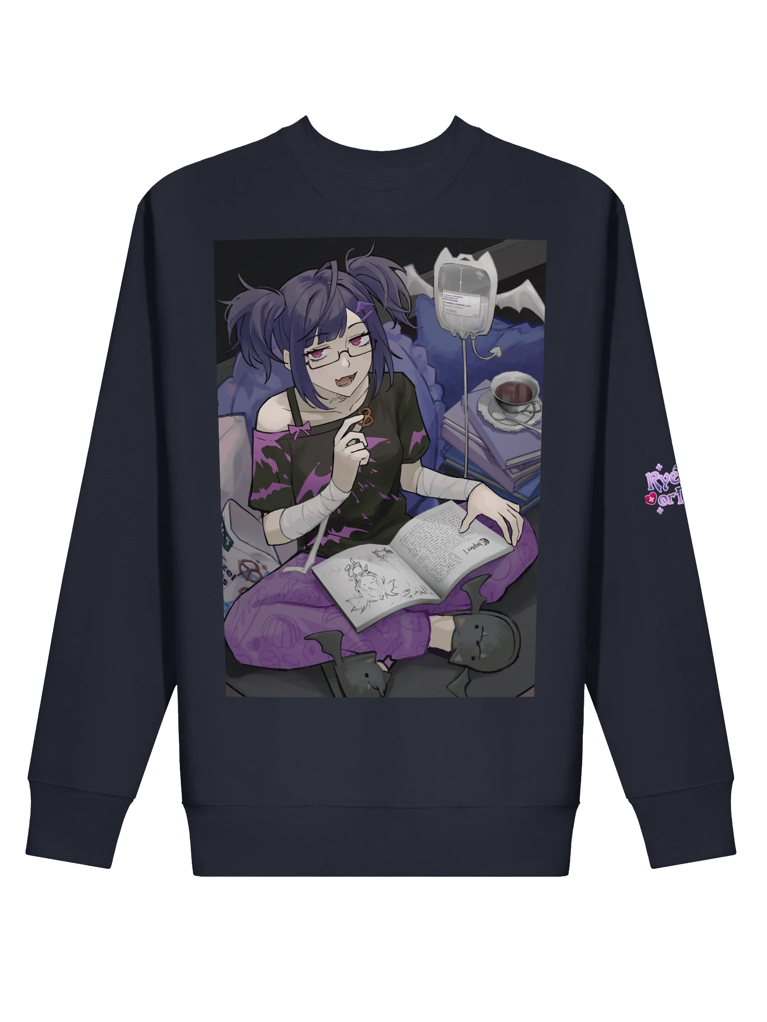 Cozy Infusion Day Crew Sweatshirt (Front Design) product image (2)