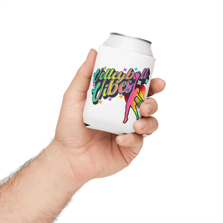 Volleyball Vibes Female Can Cooler product image (4)