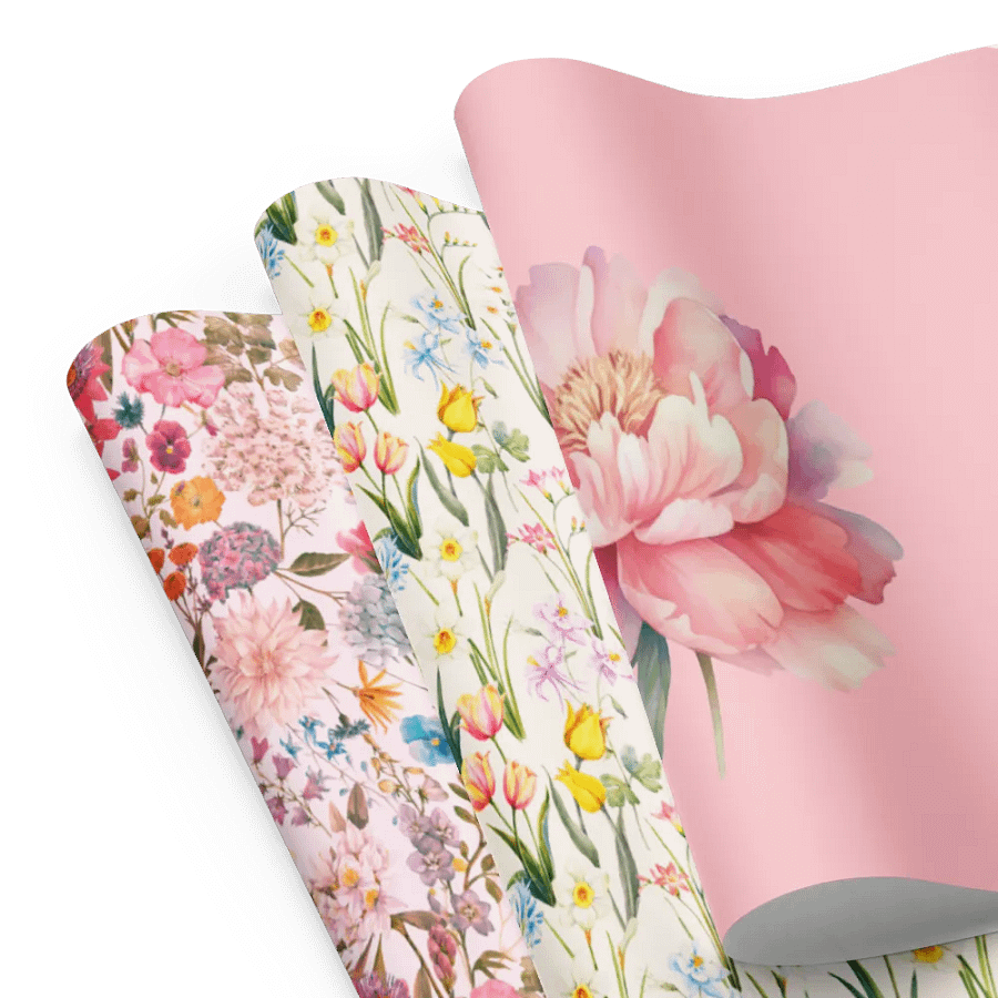Blossom Burst Wrapping Paper Set product image (6)