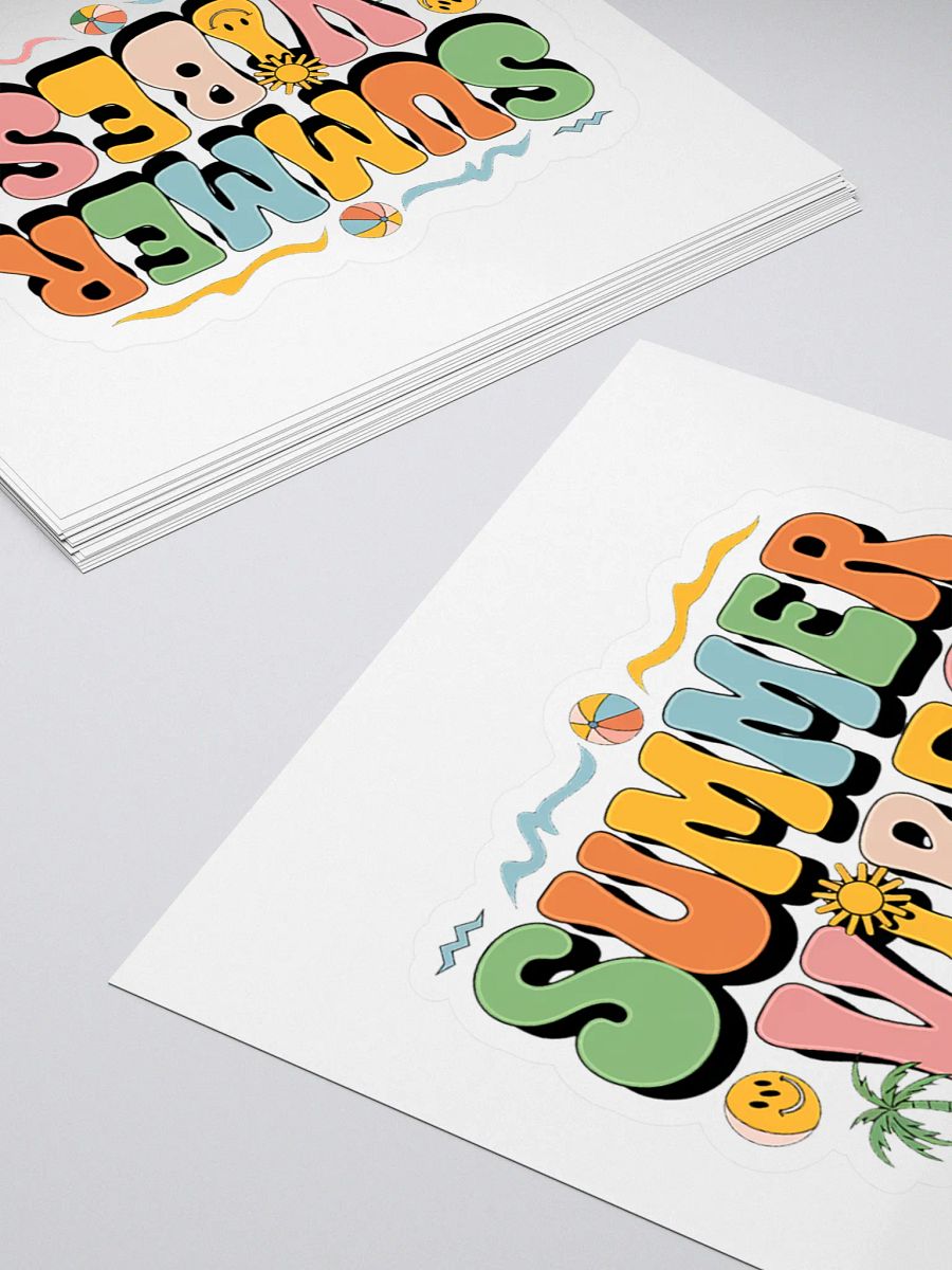Summer Vibes Fun Pack Stickers product image (4)