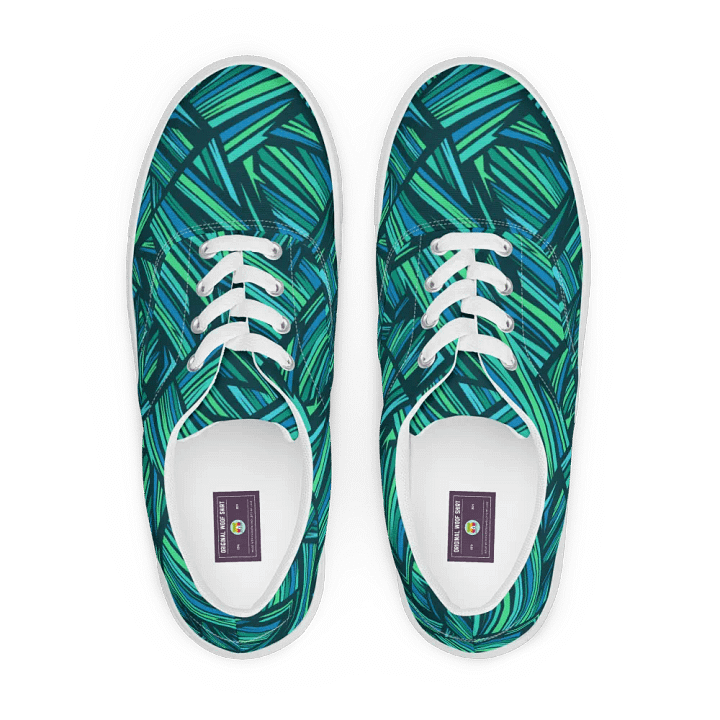 Aqua Angles | Men's Lace-Up Canvas Shoes product image (1)
