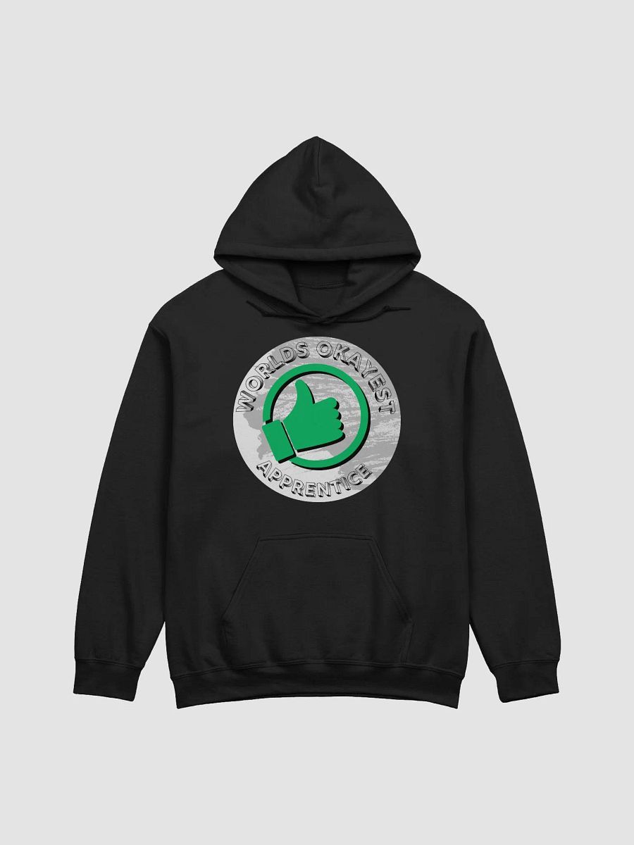 World's Okayest Apprentice Badge Hoodie product image (100)