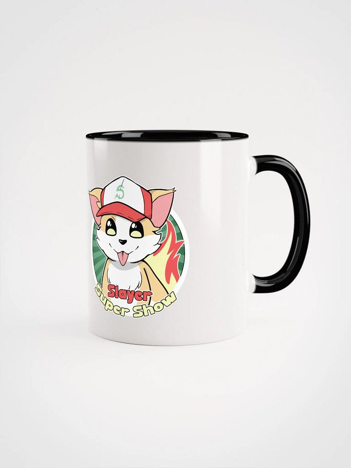 Slayer Super Show! Corgi Butt themed two-tone Ceramic Mug product image (1)
