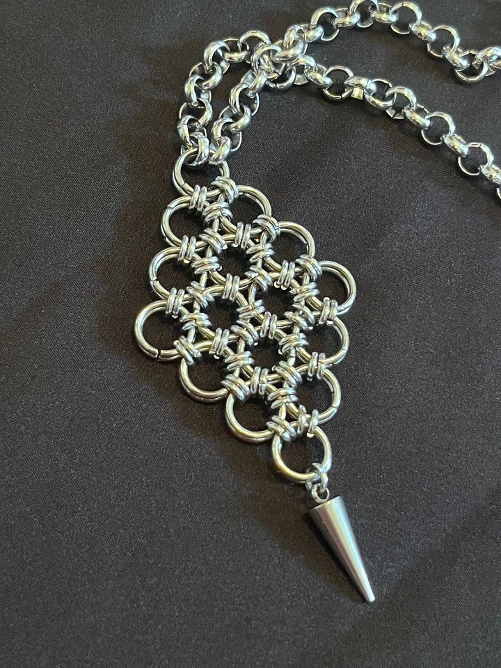 Spire Drop Pendant Necklace product image (1)