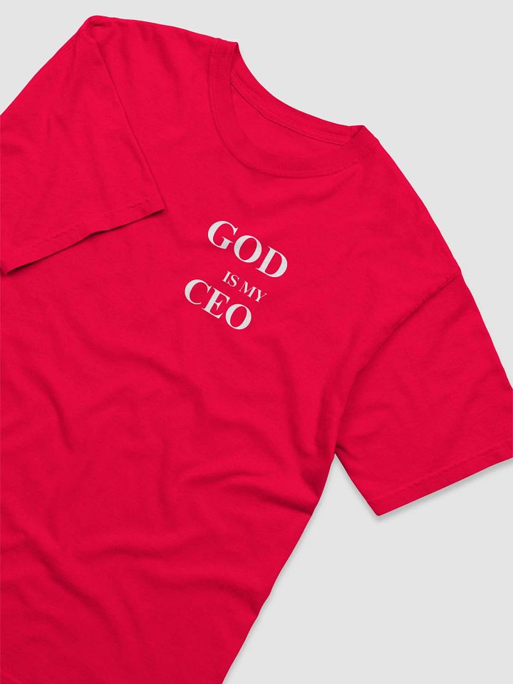 GOD IS MY CEO T-SHIRT (WHITE FONT) product image (41)