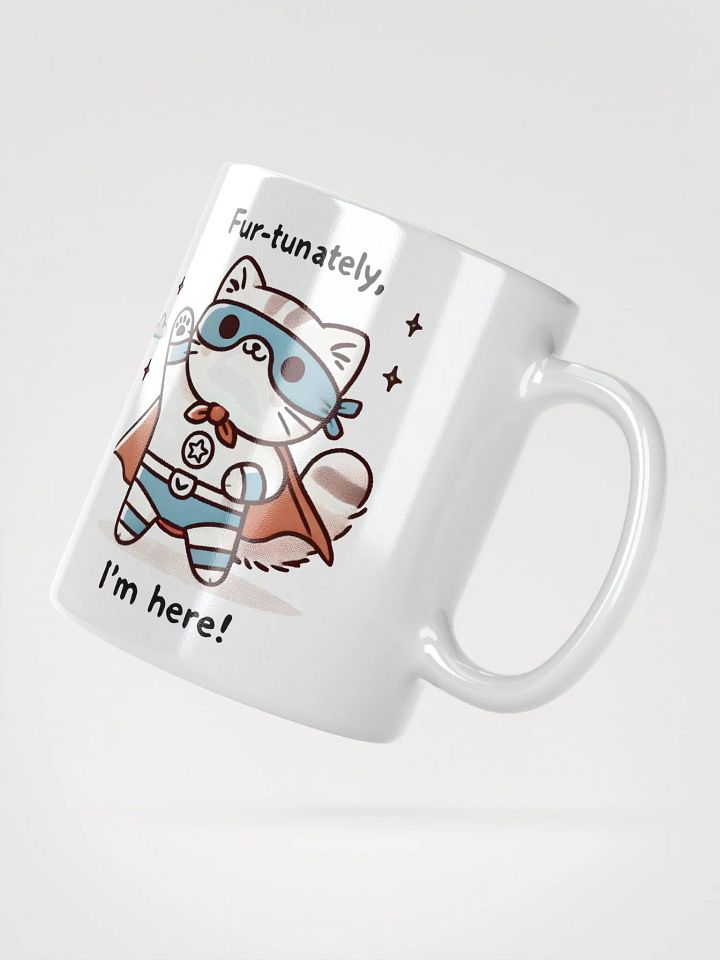 Fur-tunately I'm here mug product image (2)