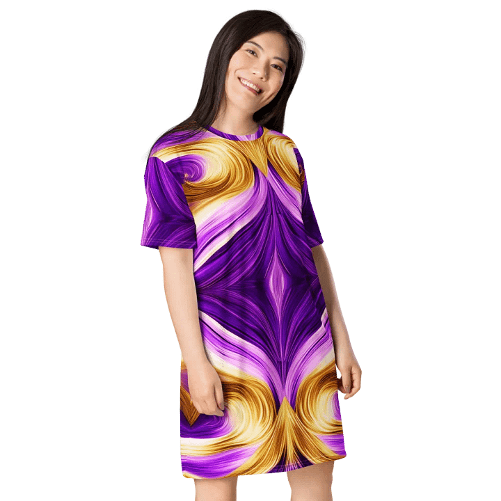 Swirl Spirit T Shirt Dress product image (1)