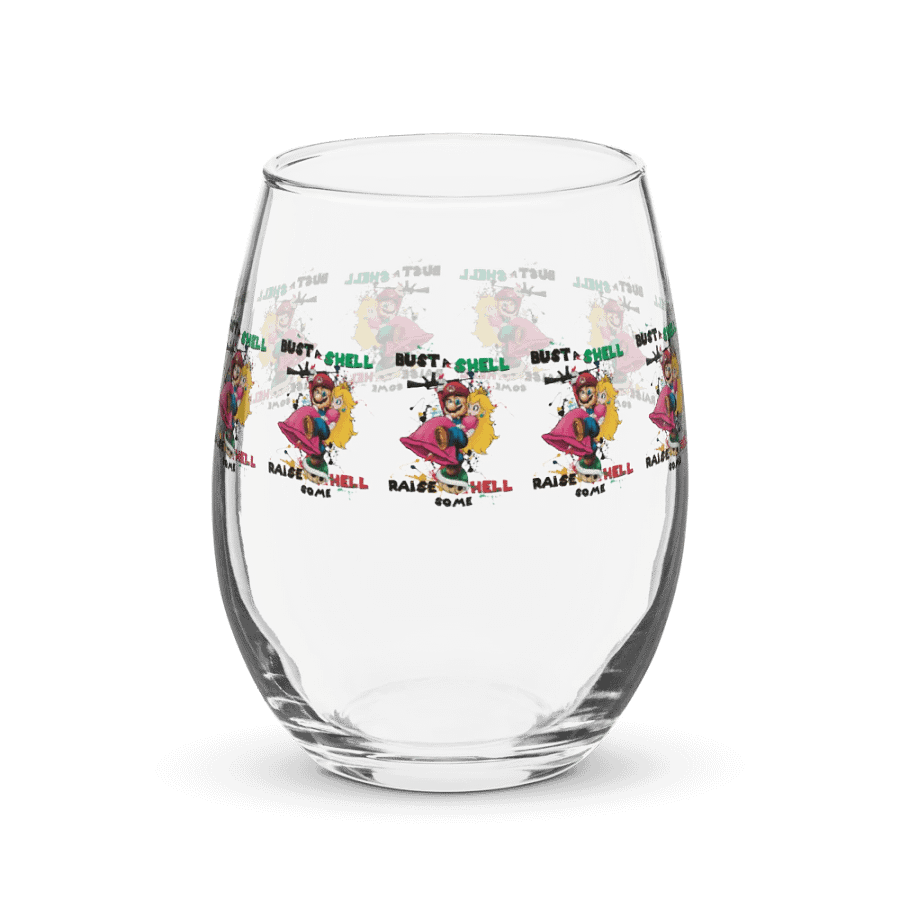 Bustin' Shells by StephyJ Stemless Wine Glass product image (1)