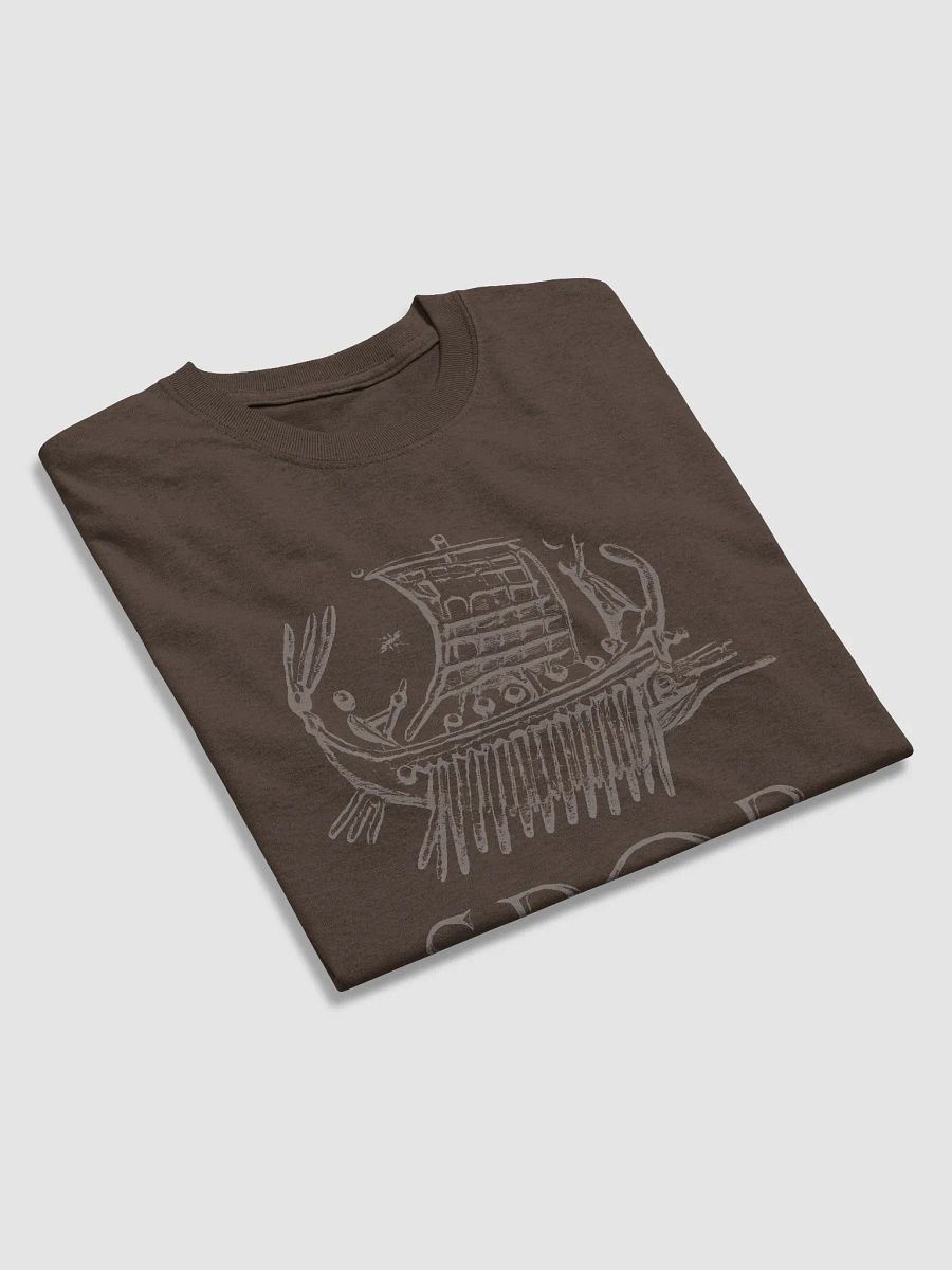 SPQR Galley Roman Art from 43 BC, Dark Chocolate T-Shirt product image (3)