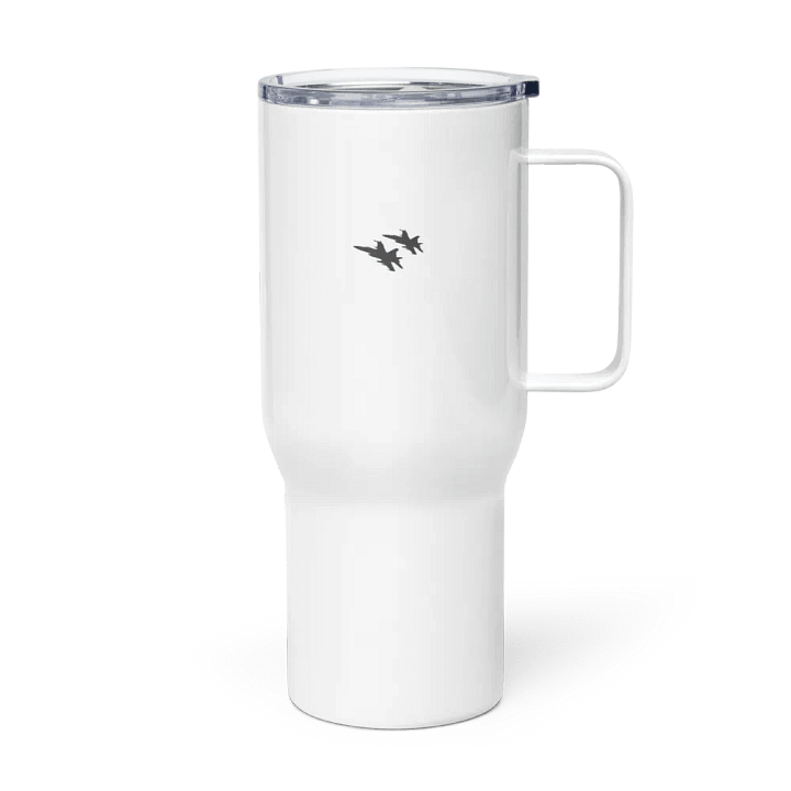 Twin Hornets Logo Travel Mug product image (1)