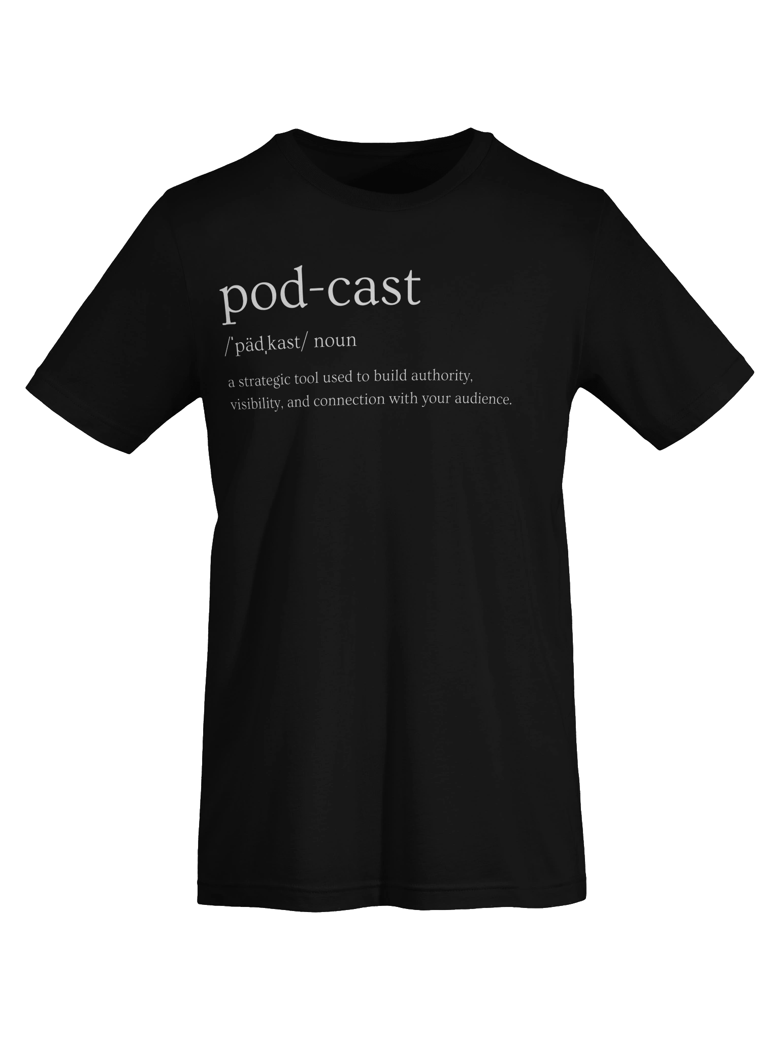 podcast shirt - strategic tool product image (5)