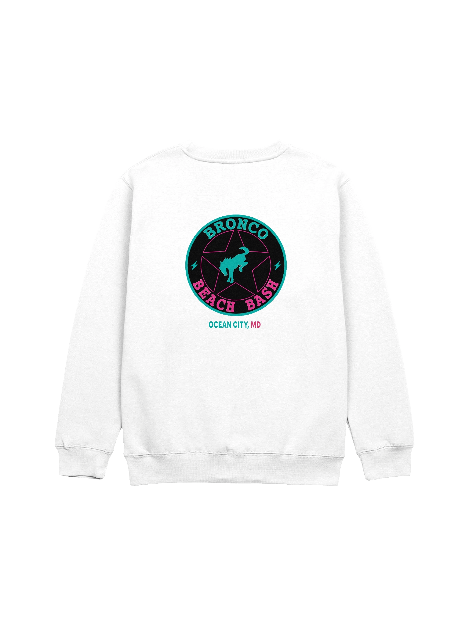 2025 Bronco Beach Bash Ocean City / Destination Bigfoot Bronco Collab Sweatshirt (Multiple Colors Available) product image (9)