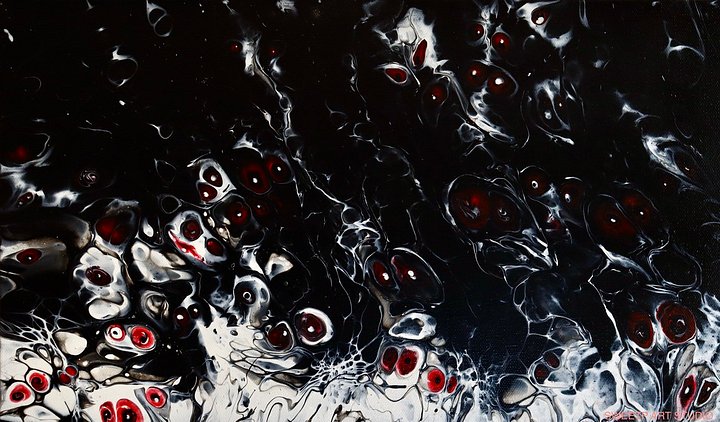 Red Eye Demons of the Darkness | Art Print product image (1)