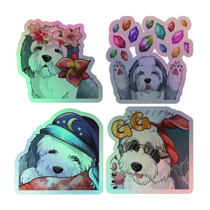 Holo Stickers Emotes product image (1)