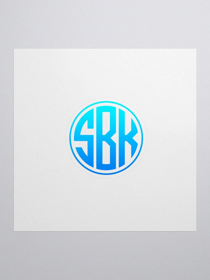 SBK Logo Sticker product image (1)