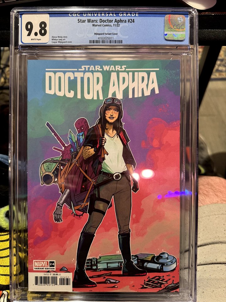 Star Wars: Doctor Aphra #24 (2022) | CGC 9.8 | Wijngaard Variant Cover product image (1)