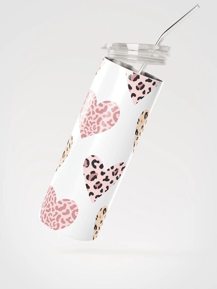 Leopard Love Stainless Steel Tumbler product image (2)