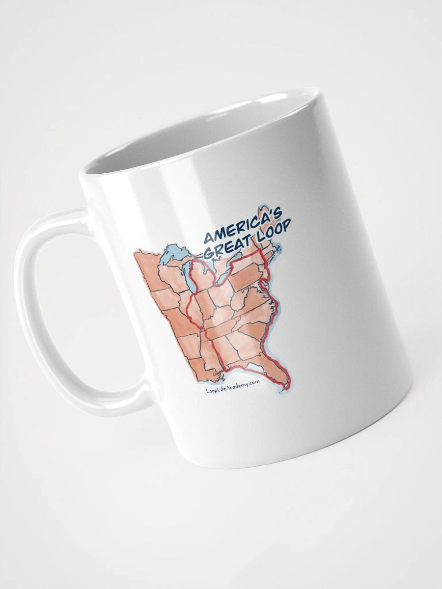 America's Great Loop Map Mug product image (9)