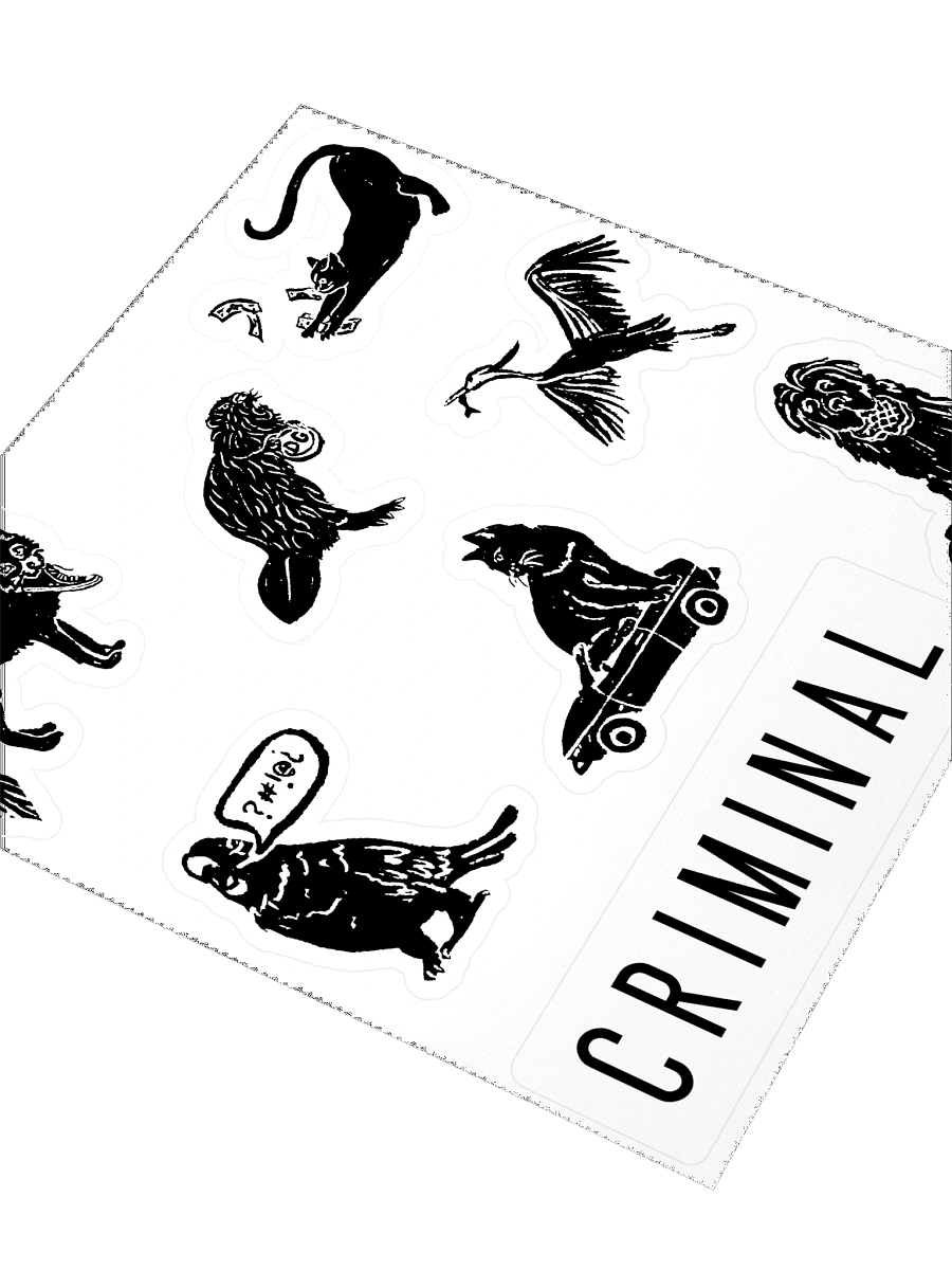 Animals Really Going For It Stickers product image (3)