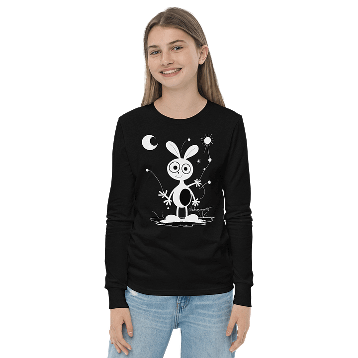 Bella+Canvas Youth Long Sleeve T-Shirt product image (2)