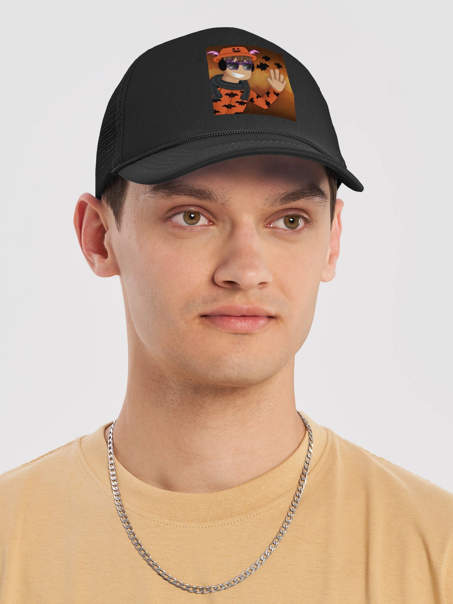 DarkSky Halloween Foam Trucker Hat product image (10)