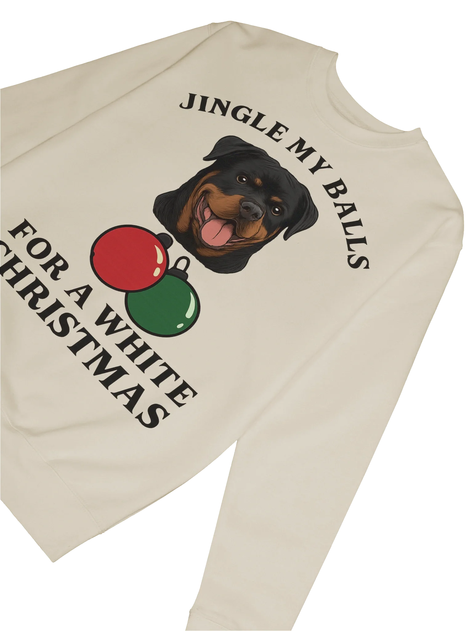 Jingle My Balls Rottweiler Christmas Sweatshirt product image (34)