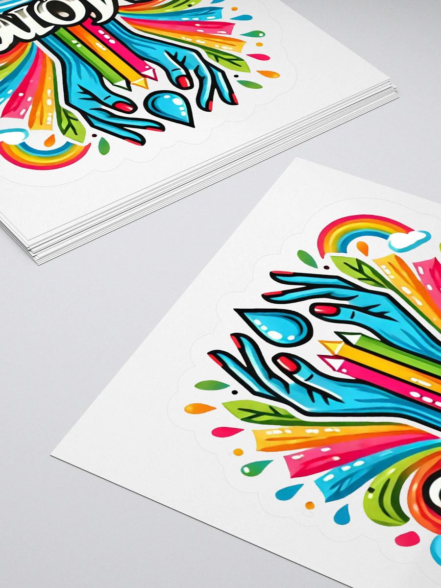 Mom's Love Kiss Cut Stickers product image (12)