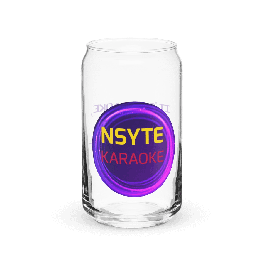 Nsyte karaoke can shaped glass product image (7)