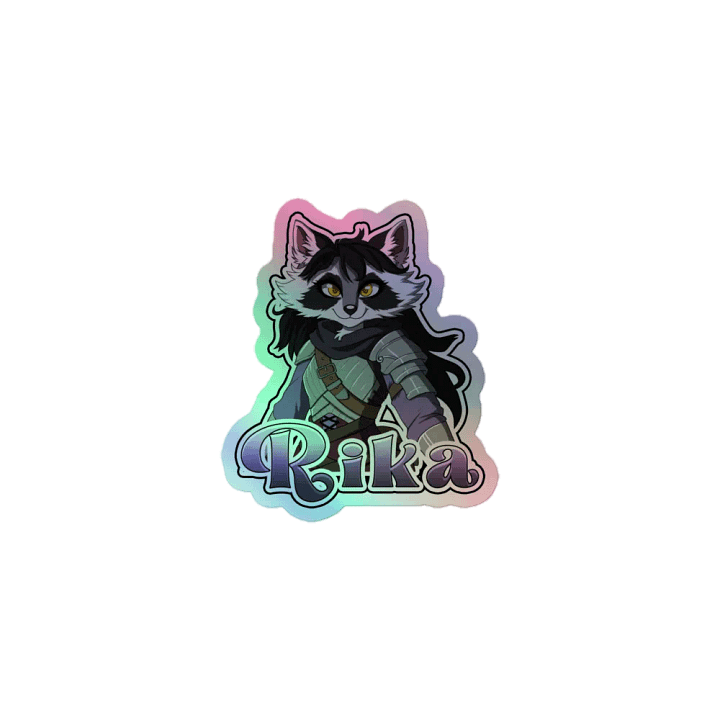 Rika - Holo sticker product image (1)