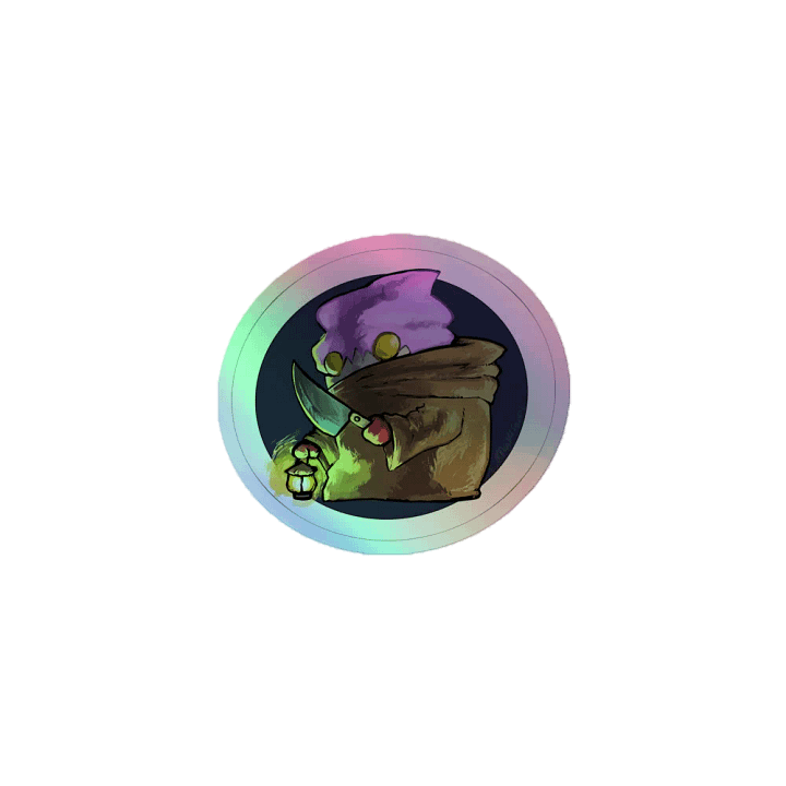 PlumTonBerry Holo Sticker product image (1)