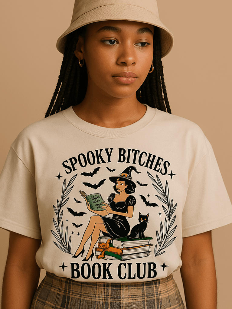 spooky bitches - tee product image (1)