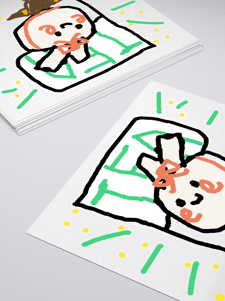 Pu Tea Flag Sticker product image (11)