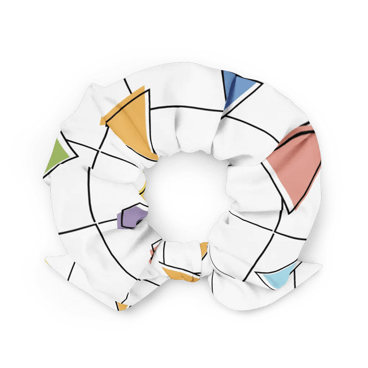 Eclectic Geometric All-Over Print Scrunchie product image (2)