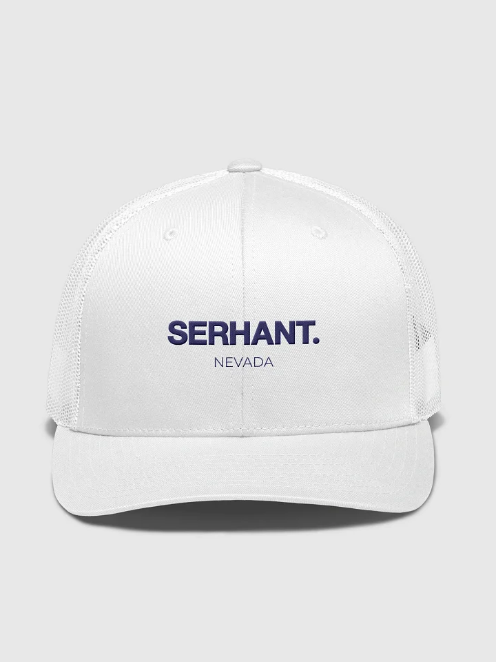 SERHANT. Nevada White Trucker Hat product image (1)