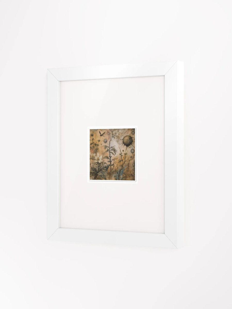 The Secret Garden Sketchbook Artprint Framed product image (3)